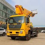China Dongfeng 4*2 45m skylift mobile aerial truck mounted platform for south