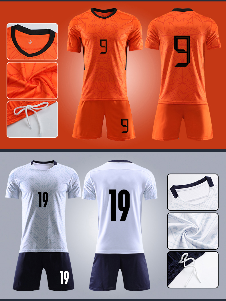 Quick Dry Sportswear Men Soccer Wear Set Uniforms Custom Football Soccer Jerseys world cup 2022 portugal