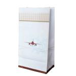 Waterproof White Kraft Air Sickness Bag PE Coated
