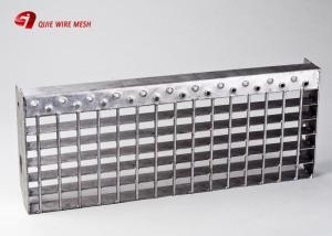 Quality Galvanized Welded Steel Bar Grating Stair Steps Meet DIN 24531 Standard wholesale