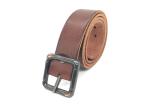 Classic Everyday Full Grian Male Casual Leather Blet With Pin Buckle