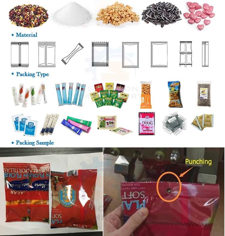 320MM Automatic Packing Machine For Sugar Instant Coffee Stick