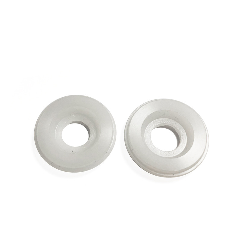 White Durable Pressure Foot Disk Insert For Dongxing PCB Driller Machine