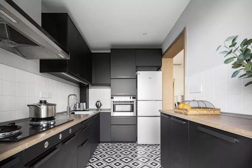 Modular Kitchen Cabinets Customized Veneer Color Wooden Lacquer Kitchen Furniture Set
