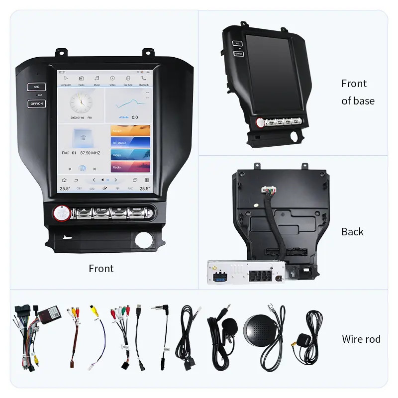 9.7'' Android Navigation Unit For Ford Mustang 2015-2018 GPS Car Navigation System