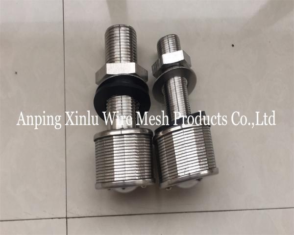 1Ton Flow Rate Filter Bottom Screen Nozzle Wedge Wire Johnso Strainer Nozzle for