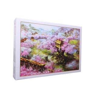 Quality 1.8mm Cartoon Landscape Paper Jigsaw Puzzle Games 300 Piece wholesale