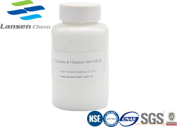 PH 4-7 Retention Filtration Aid Non Toxic No Organic Solvent No Secondary