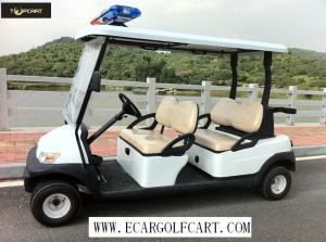 Quality High Safe Four Person Golf Cart , Small Battery Operated Golf Buggies 48V wholesale