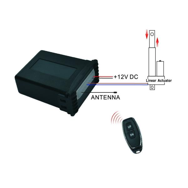Cheap 12 VDC 1 Channel Linear Actuator Controllers Remote Control for sale