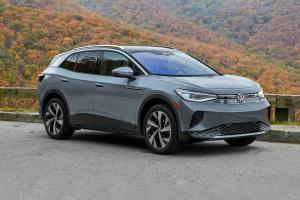 Quality VW ID 4X 4 Wheel Drive Electric Cars 160km/H Compact EV Luxury SUV 310NM Torque wholesale