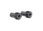 T12 M0.5 Miniature S45C Pinion Gear Shaft RoHS Approved