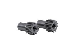 Quality T12 M0.5 Miniature S45C Pinion Gear Shaft RoHS Approved wholesale