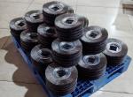 10 inch Stainless Steel Wire Wheel Brush 250 OD X 40mm Square Inner Hole