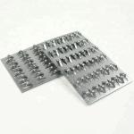 Silver Hardware Materials Stamping Knuckle Nail Plate Mending Plate for Standard