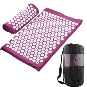 Quality Back Massage Acupressure Yoga Mat High Blood Pressure Reduce Cellulite wholesale