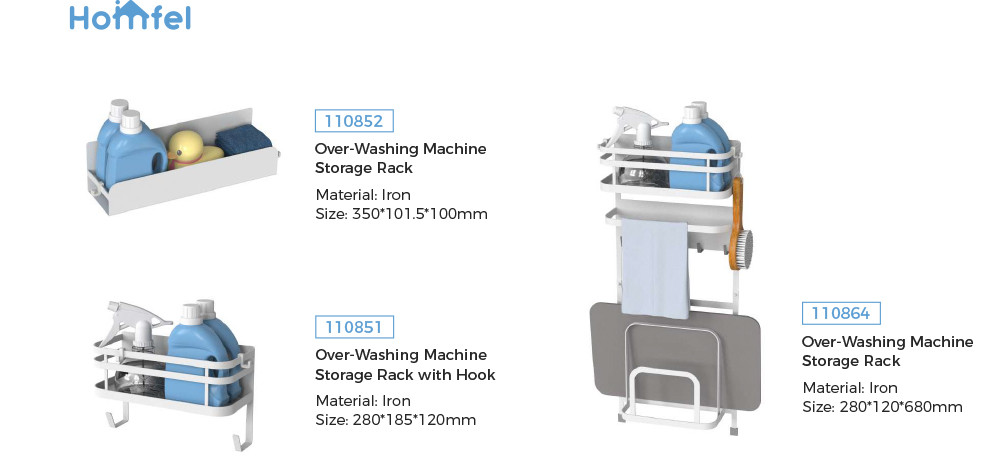 Wall Mount 2 Tier Japanese Bathroom Organizer magnetic laundry drying rack