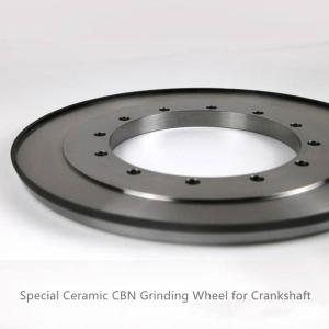 Quality 800mm Diamond CBN Grinding Wheel , Thrust Surface Crankshaft Grinding Wheel wholesale