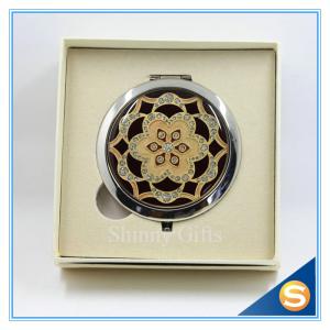 Quality Shinny Gifts Custom Personalized Pocket Cosmetic Mirror Promotional Cosmetic mirror wholesale