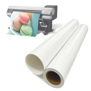 Quality 240gsm 17'' RC Mid Glossy Photo Paper Luster Surface In 0.432*30m Roll wholesale