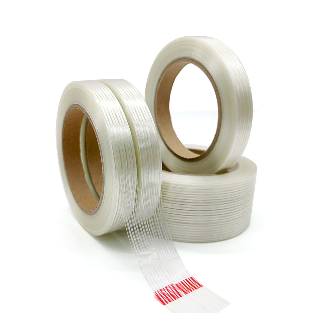 Filament Reinforced Fiberglass Adhesive Tape Pressure Sensitive 50MM x 55M x 160um