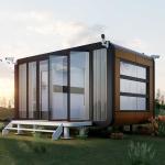 20ft Smart House Space Capsule House Commercial Steel Apple House