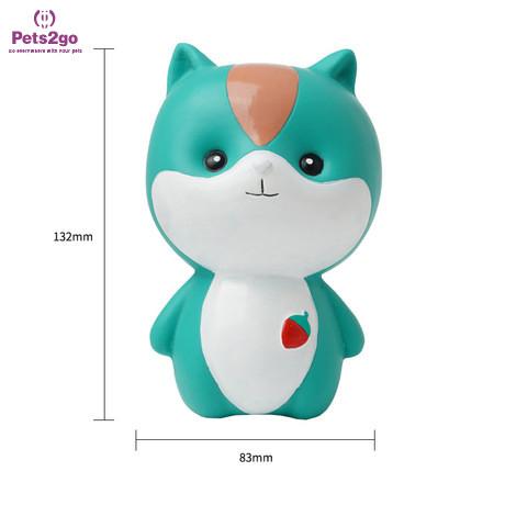 Cheap Interactive 112x74mm Latex Cat Playing Ball for sale