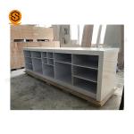 Repairable Black Salon Reception Desk With Bacteria Resistance