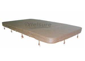 Quality Outside Hard Plastic Hot Tub Covers Tapered Spa Cover Prevent Heat Loss wholesale