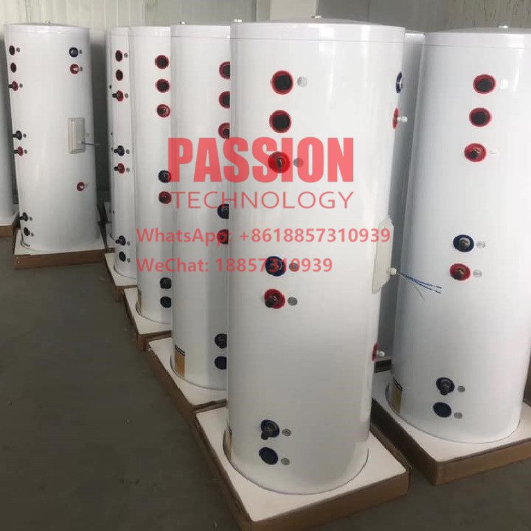 500L Split Pressure Solar Water Heater 2 Copper Coils Stainless Steel Solar Heating System Heat Pipe Solar Collector