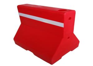 Quality Water Filled Highway Plastic Barrier Herringbone Traffic Safety Equipment wholesale