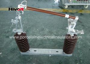 Quality 46KV Porcelain Dropout Fuse Cutout Brown Color Conventional Type wholesale