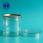 Transparent Airtight Plastic Cans Peanuts Wide Mouth Pet Round Ring Pull Eoe