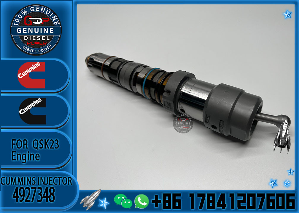 Quality goods Common Rail Diesel Fuel Injector 4927348 For Cummins QSK23 QSK60