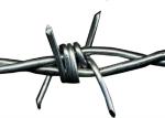 Q235 4 Points Double Twisted Barbed Wire Weather Resistance Cow Wire Fence