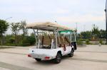 New Energy Lithium Battery Electric White Convertible Sightseeing Car Suitable