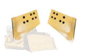 Quality Boron Steel 1757122272 Dozer Blade Cutting Edge Heavier Center wholesale