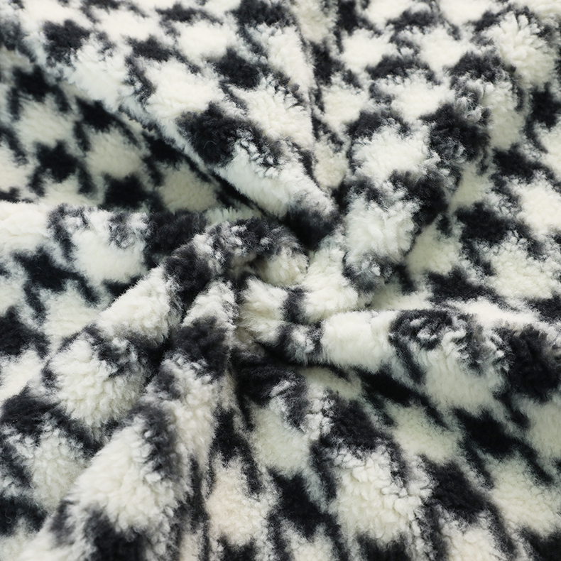 Plain Dyed Fur Sherpa Fleece Fabric Printed Textile 100 Polyester