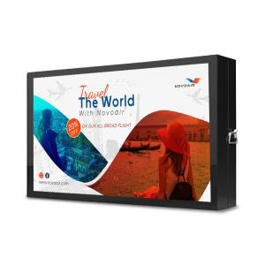 Quality 75 Inch Waterproof Lcd Digital Signage Outdoor Wall Mounted wholesale
