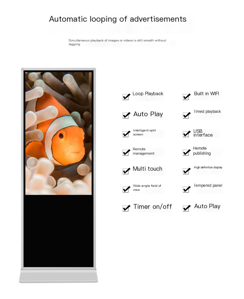 Exhibition Outdoor Digital Signage Display Advertising Waterproof 16:9 350cd/M2