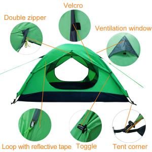 Quality Ultralight 5.6 Lbs Nylon SGS Outdoor Camping Tent wholesale