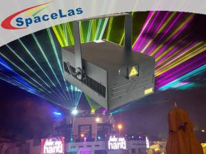 Quality 15 Watt Full Color Show Laser Projector / Outdoor Powerful Laser Light Projector wholesale