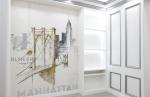 Solid Wood Plastic Intertek PVC Wood Wall Panels