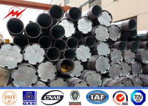 Quality Galvanized Electrical Power Pole Electricity Distribution Steel Transmission Pole wholesale