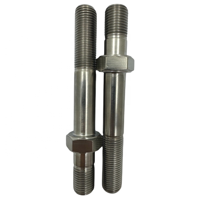DIN Standard Titanium One Nut Stud 4.10" Shock Mount Stud Bolt 1/2 -20 Maxim Winters TI Bolt for Construction Machinery