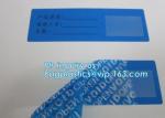 Void Hologram labels stickers,sliver tamper evident security VOID label,adhesive