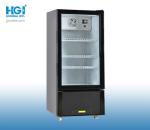 HGI Single Door Upright Showcase Cooler Commercial Upright Display Fridge 126