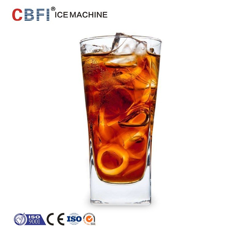 5 Tons Tube Ice Maker With Bin / CBFI Freon Refrigeration System