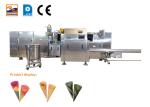 Sugar Cone And Waffle Basket Automatic Production Line , 137 Cast Iron Baking