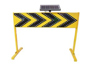 Quality Iron LED Blinker Arrow Warning Strobe Solar Flash Lights wholesale